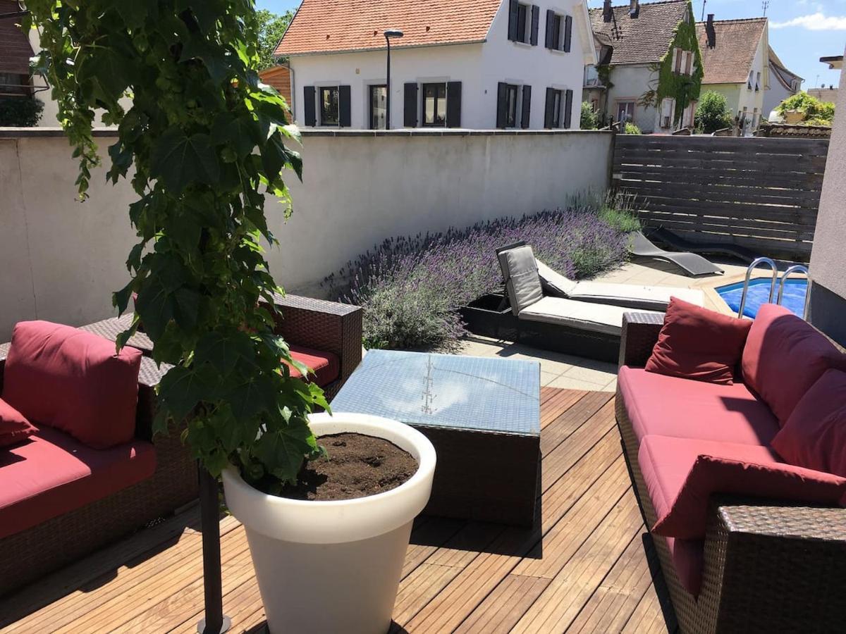 Le Pied A Terre Selestadien Селеста Екстер'єр фото